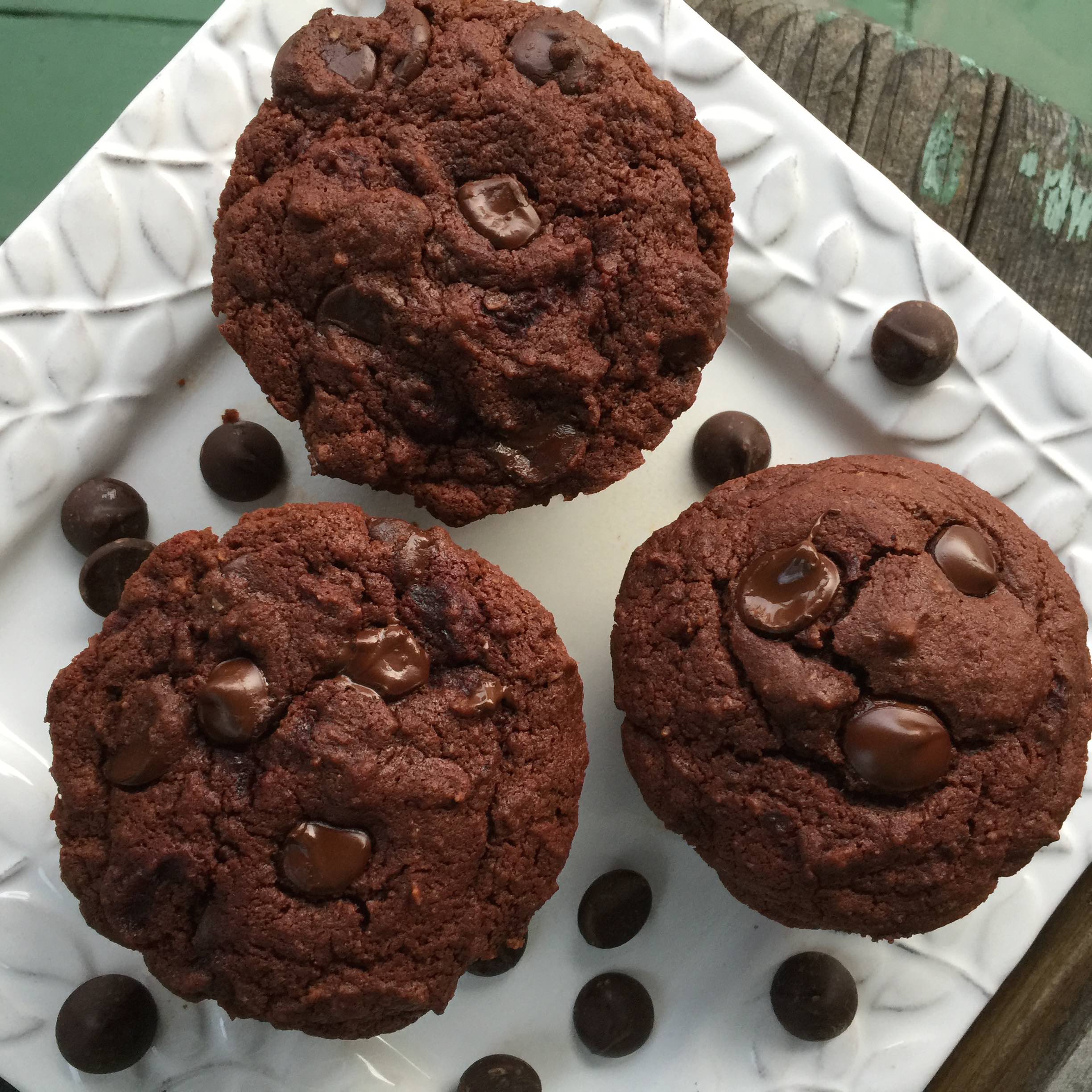 pamela's red velvet muffin